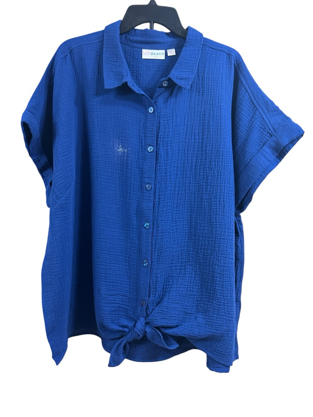 Brand new Gauze buttondown top